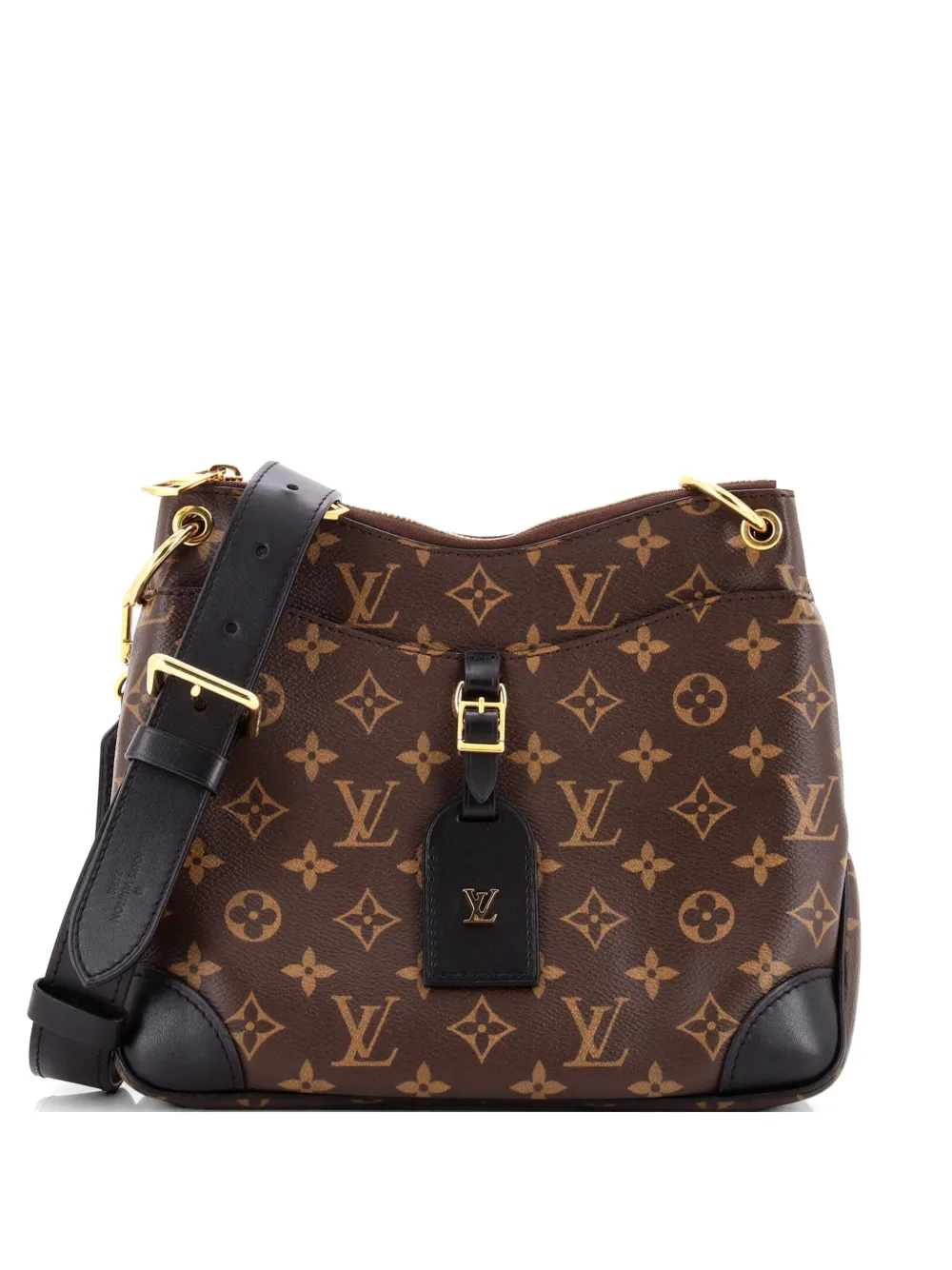 Louis Vuitton Pre-Owned Odeon NM Handbag Monogram Canvas PM crossbody bag - Nero