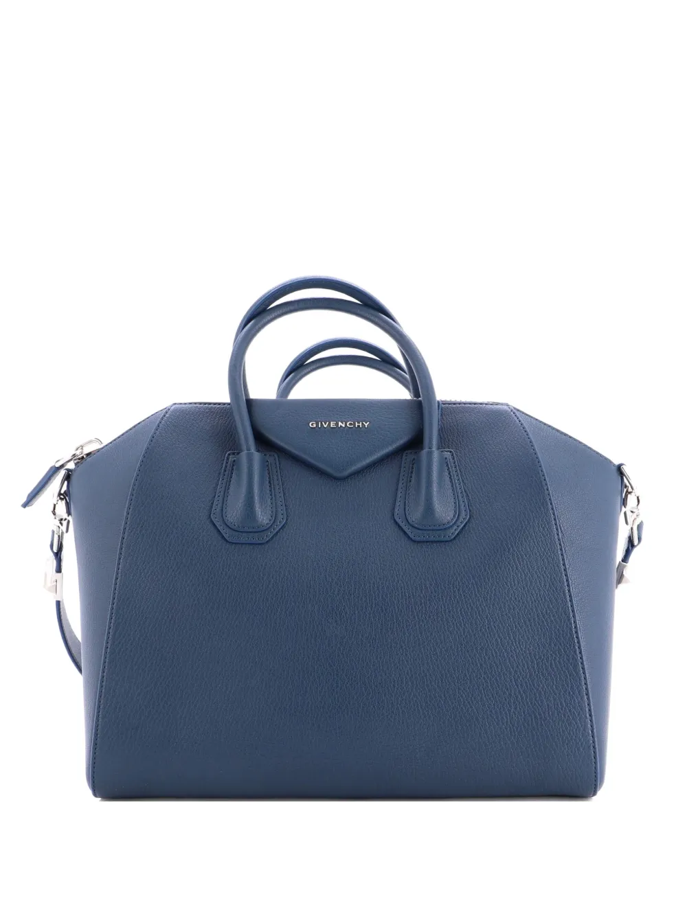 Givenchy Pre-Owned Antigona Bag Leather Medium satchel - Blu