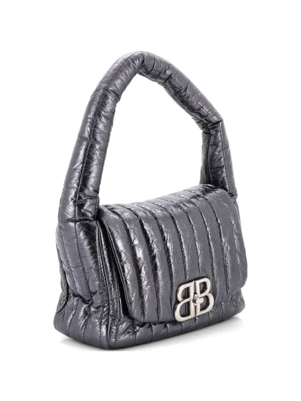 Balenciaga Pre-Owned モナコ スリング パデッドキルティングレザー 