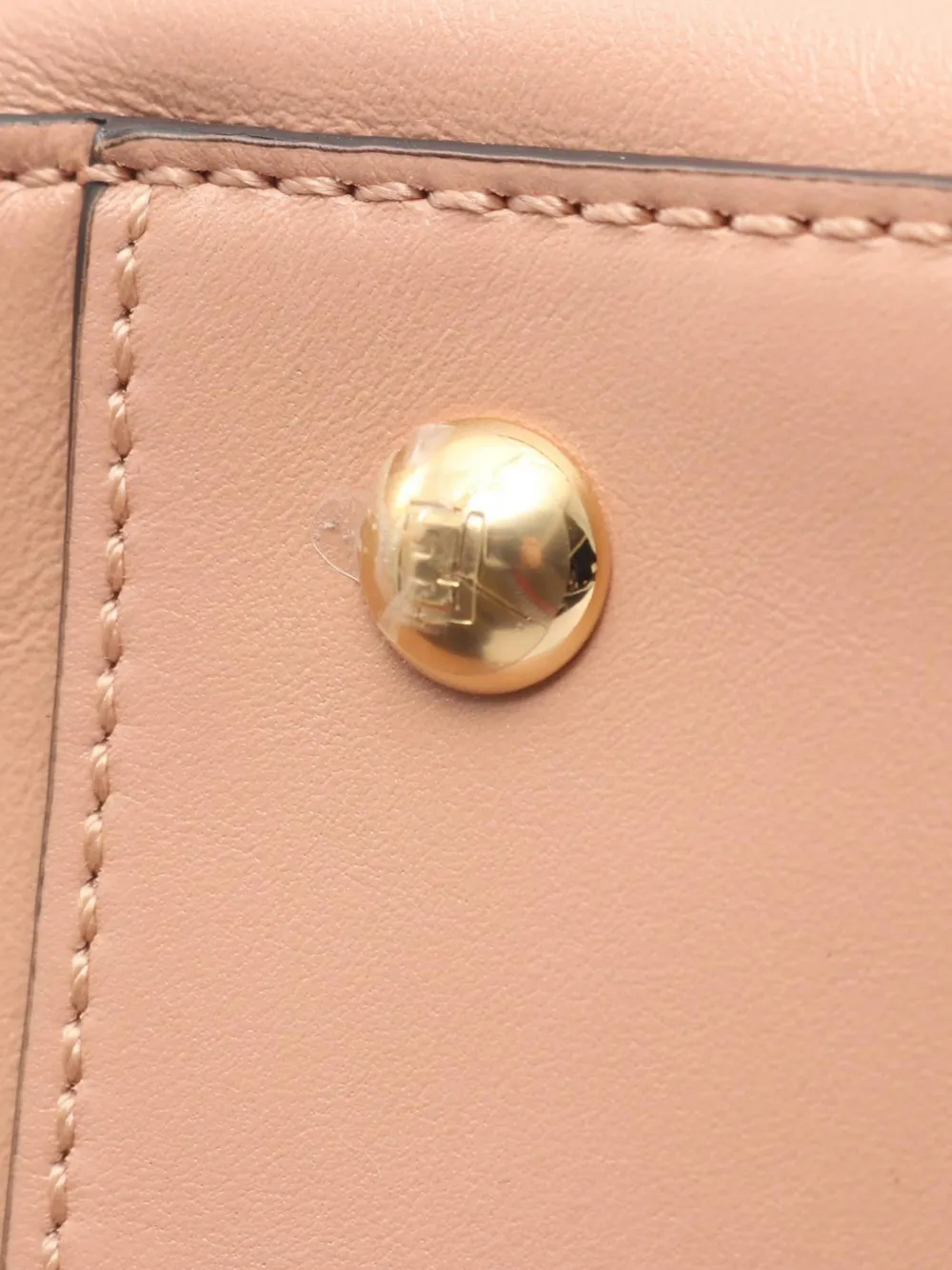 2000-2010 Small Leather Ff Satchel
