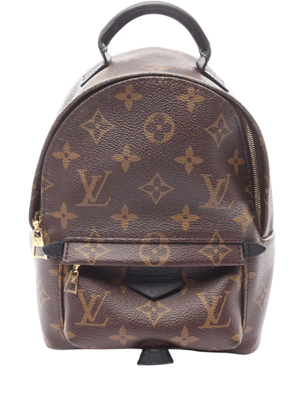 Louis Vuitton Pre-Owned 2017 Monogram Mini Palm Springs backpack - Marrone