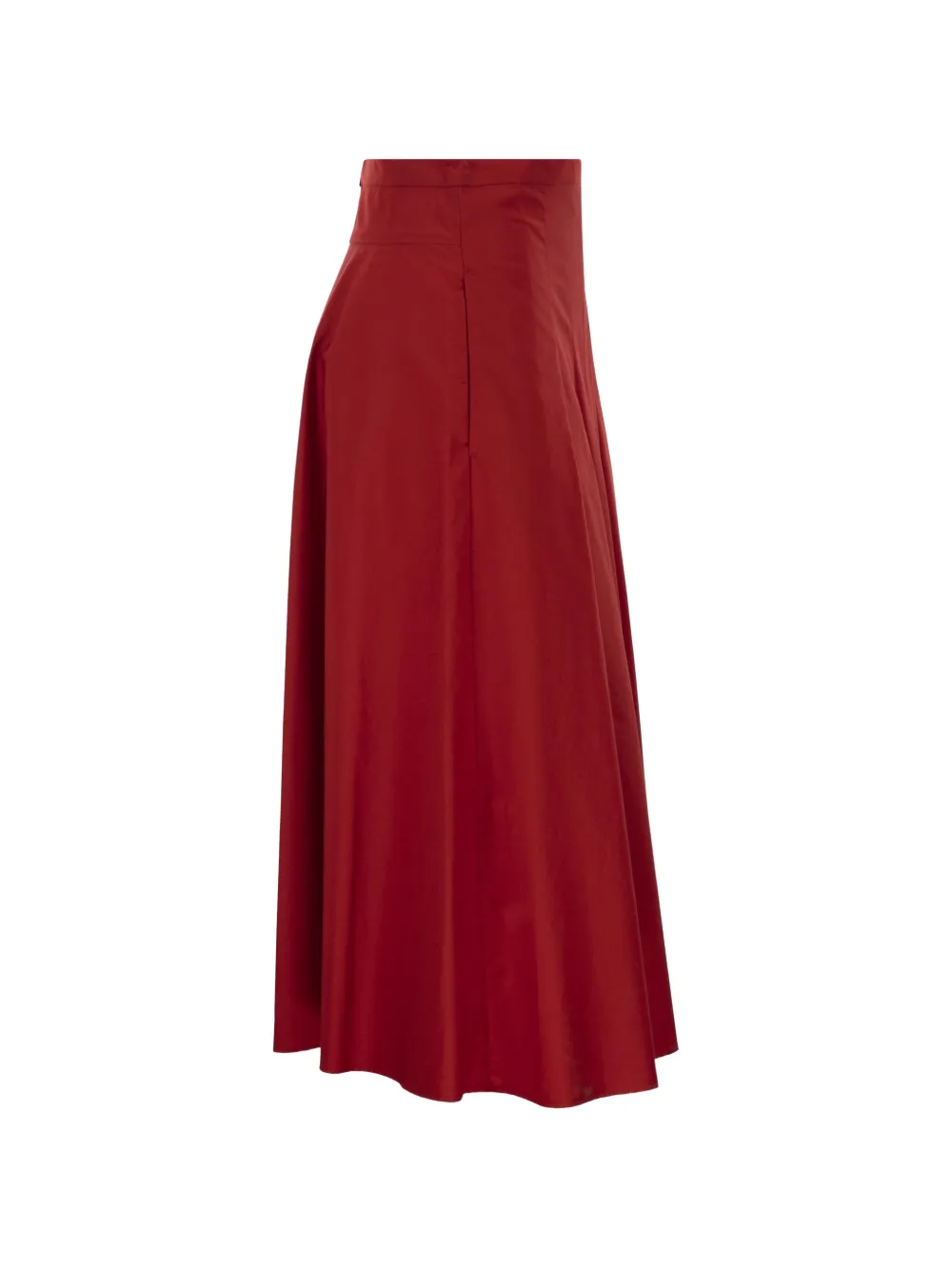 Pleated Flared Skirt