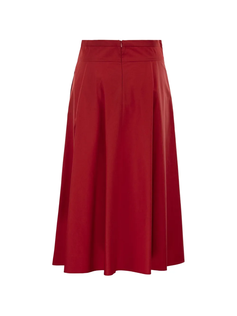 Pleated Flared Skirt