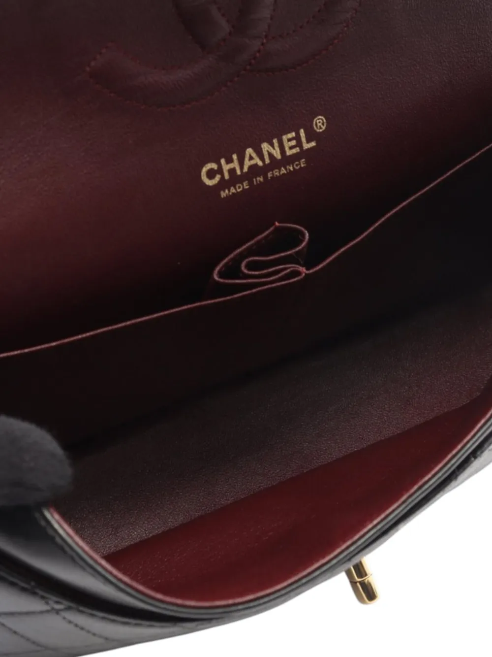 2006-2008 Medium Classic Lambskin Double Flap Shoulder Bag