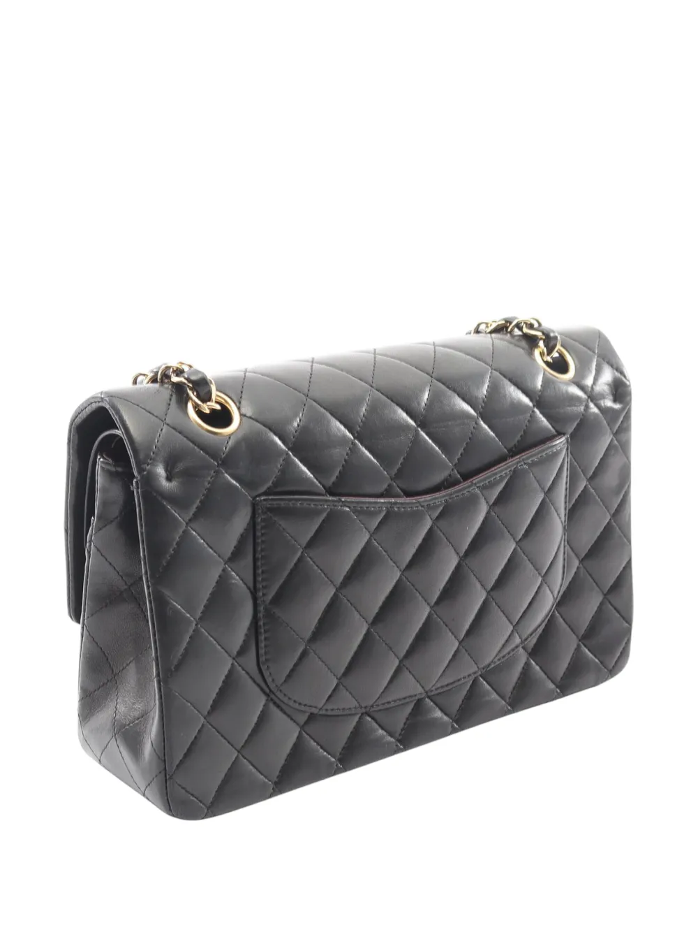 2006-2008 Medium Classic Lambskin Double Flap Shoulder Bag