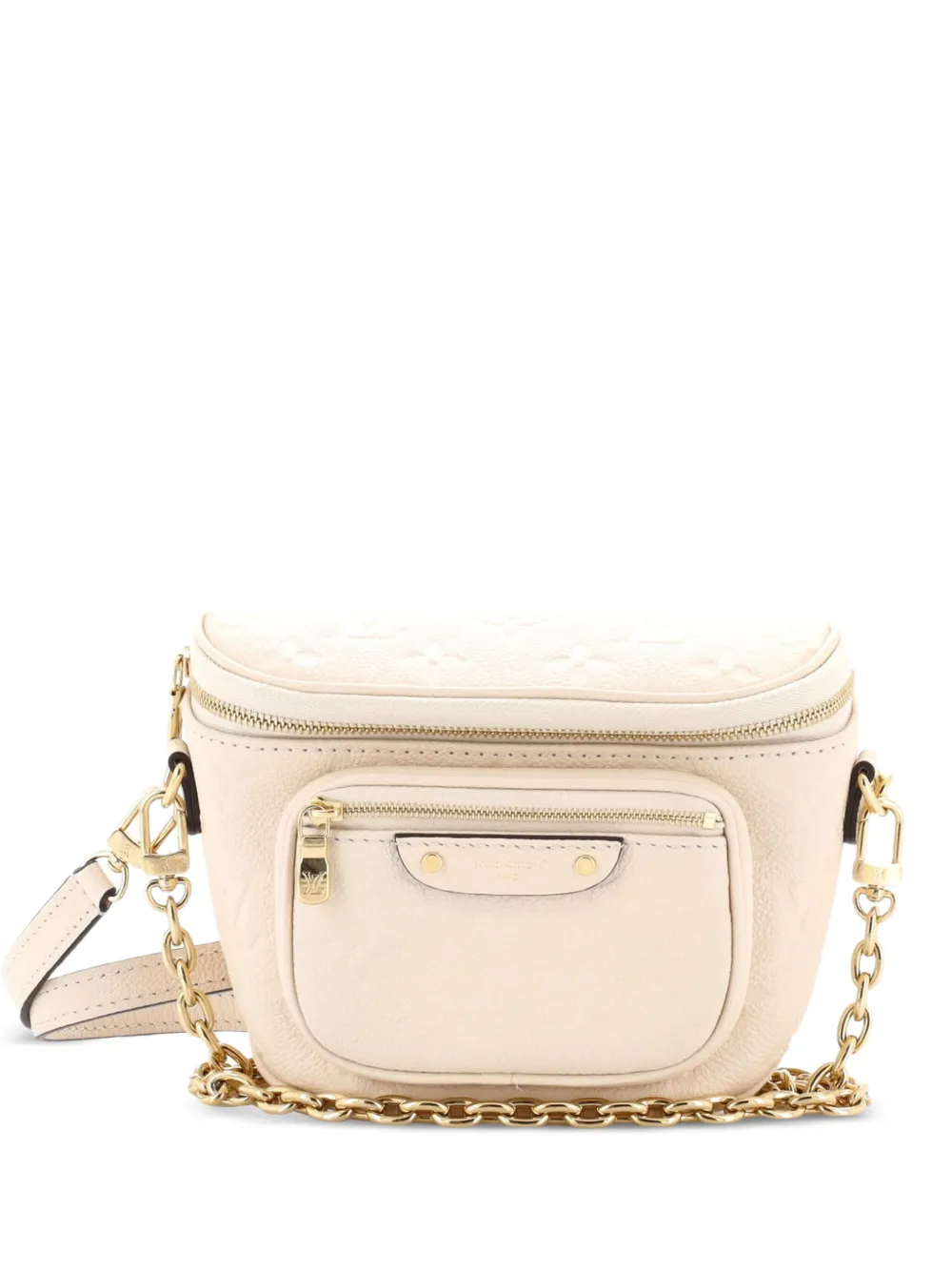 Louis Vuitton Pre-Owned Bum Bag Monogram Empreinte Leather Mini belt bag - Nude
