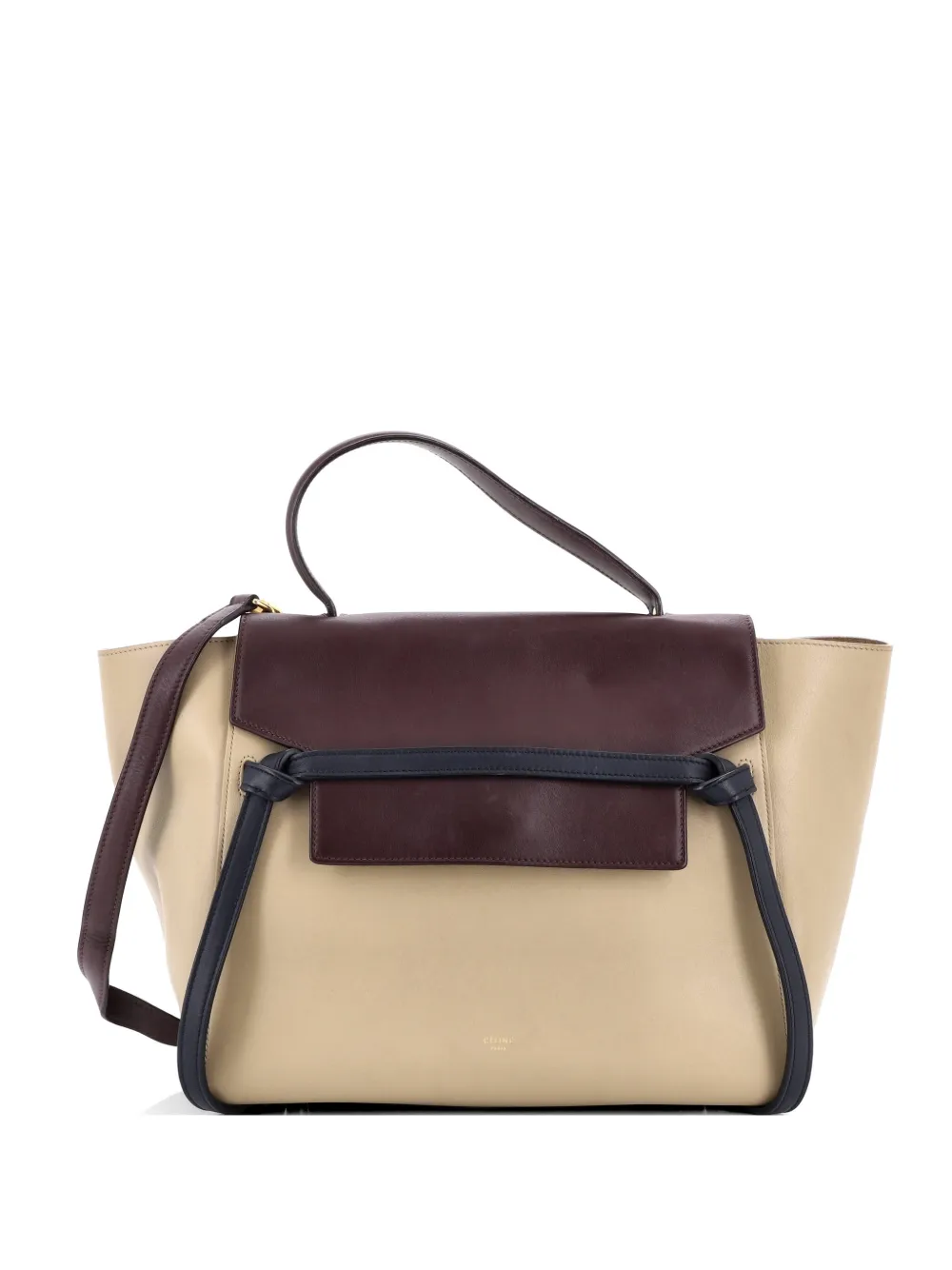 Celine Pre-Owned Belt Bag Calfskin Medium satchel - Toni neutri