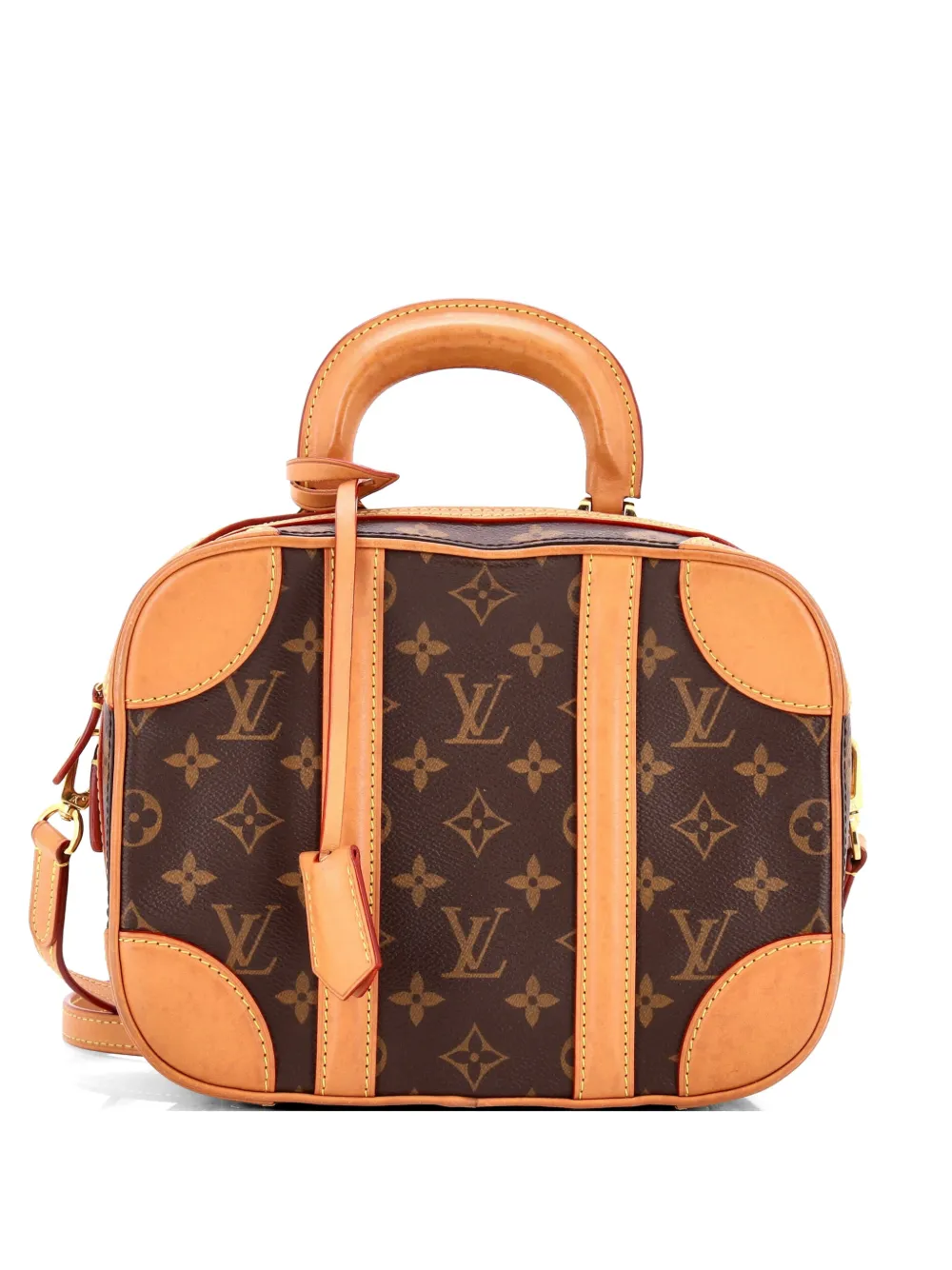 Louis Vuitton Pre-Owned Valisette Handbag Monogram Canvas PM satchel - Marrone