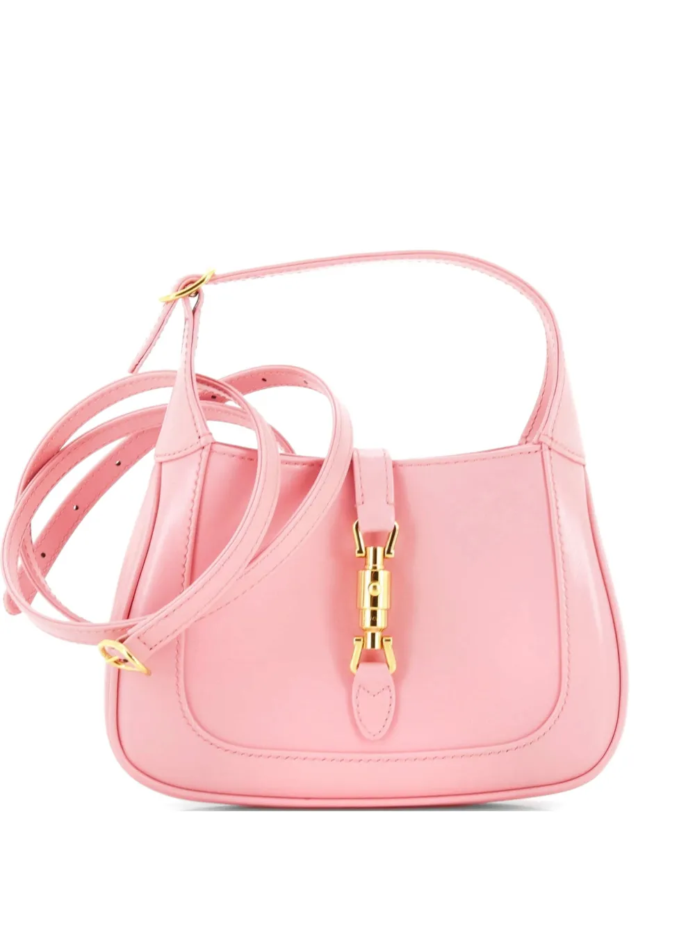 Gucci Pre-Owned Jackie 1961 Leather Mini hobo bag - Rosa