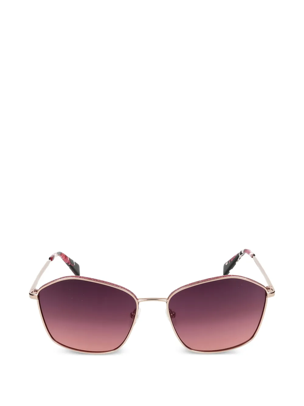 LIU JO glitter-embellished sunglasses - Rosa
