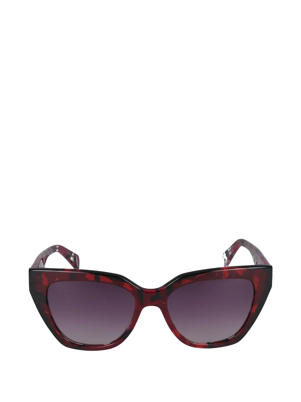 LIU JO cat-eye-frame sunglasses - Rosso