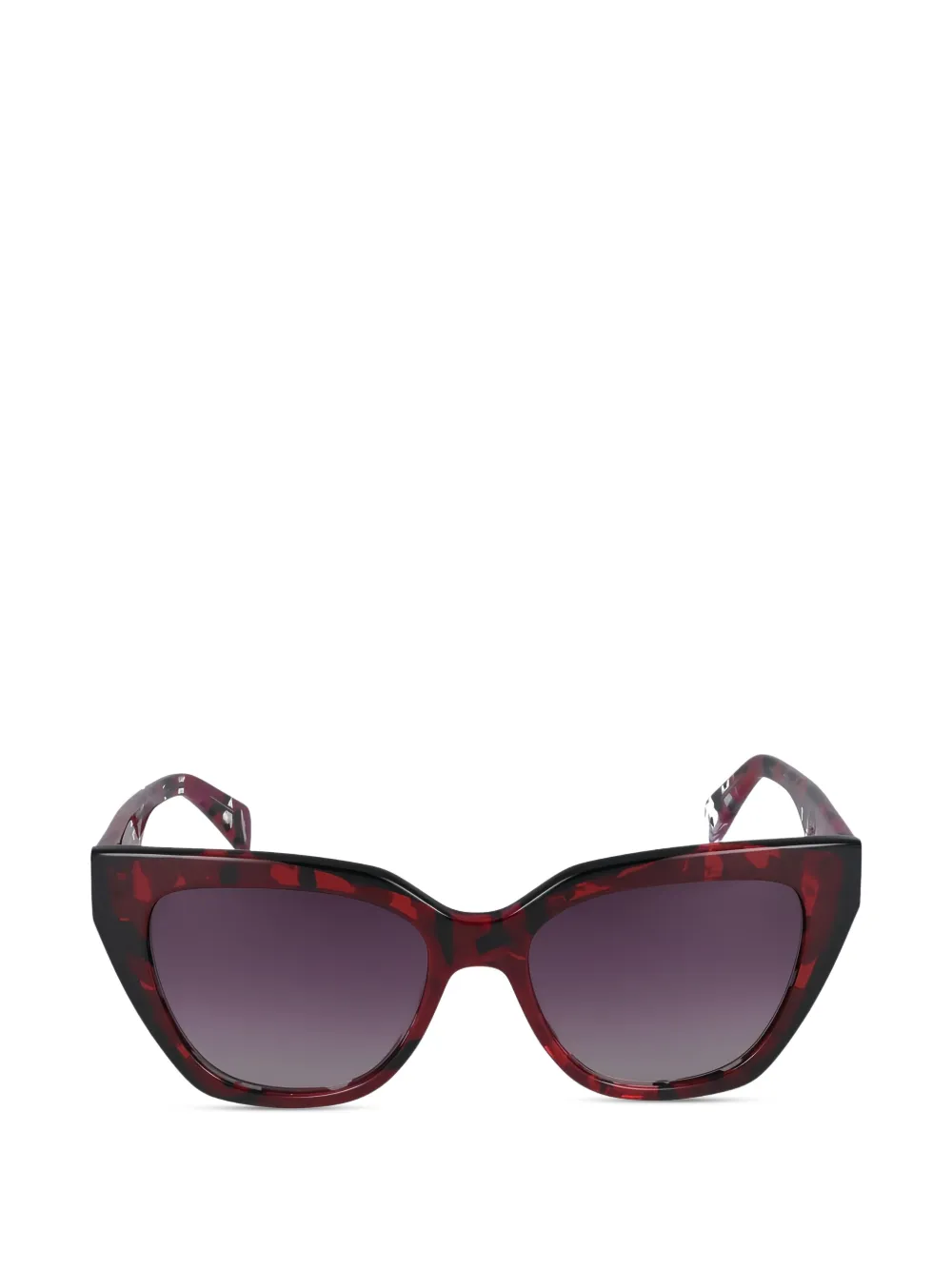 LIU JO cat-eye-frame sunglasses - Rosso