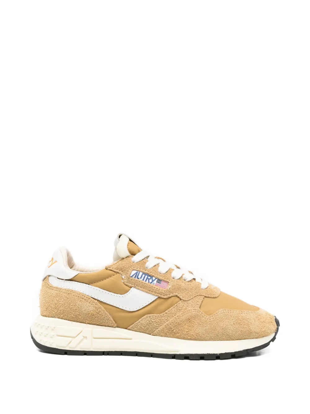 Autry logo detail sneakers - Braun
