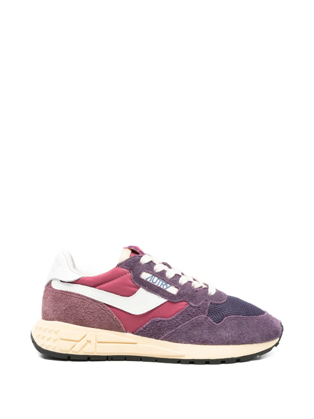 Autry suede logo sneakers - Viola