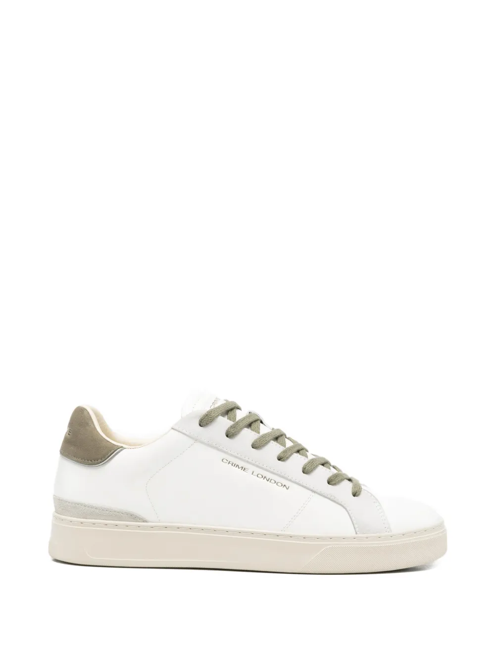 Crime London Blade sneakers met contrast Wit
