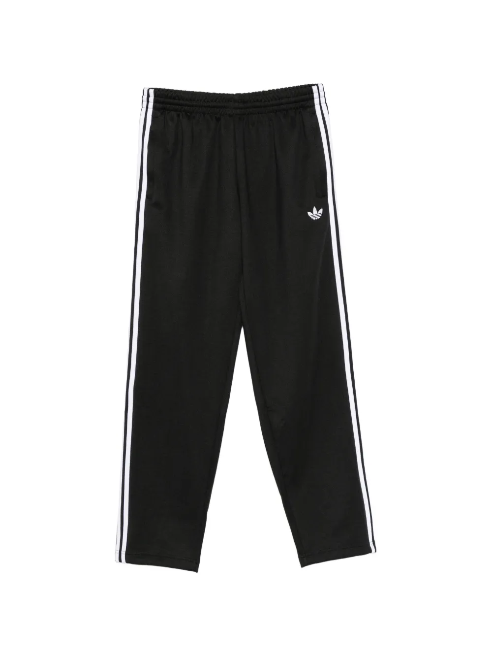 adidas logo-embroidered side-stripe track pants - Schwarz