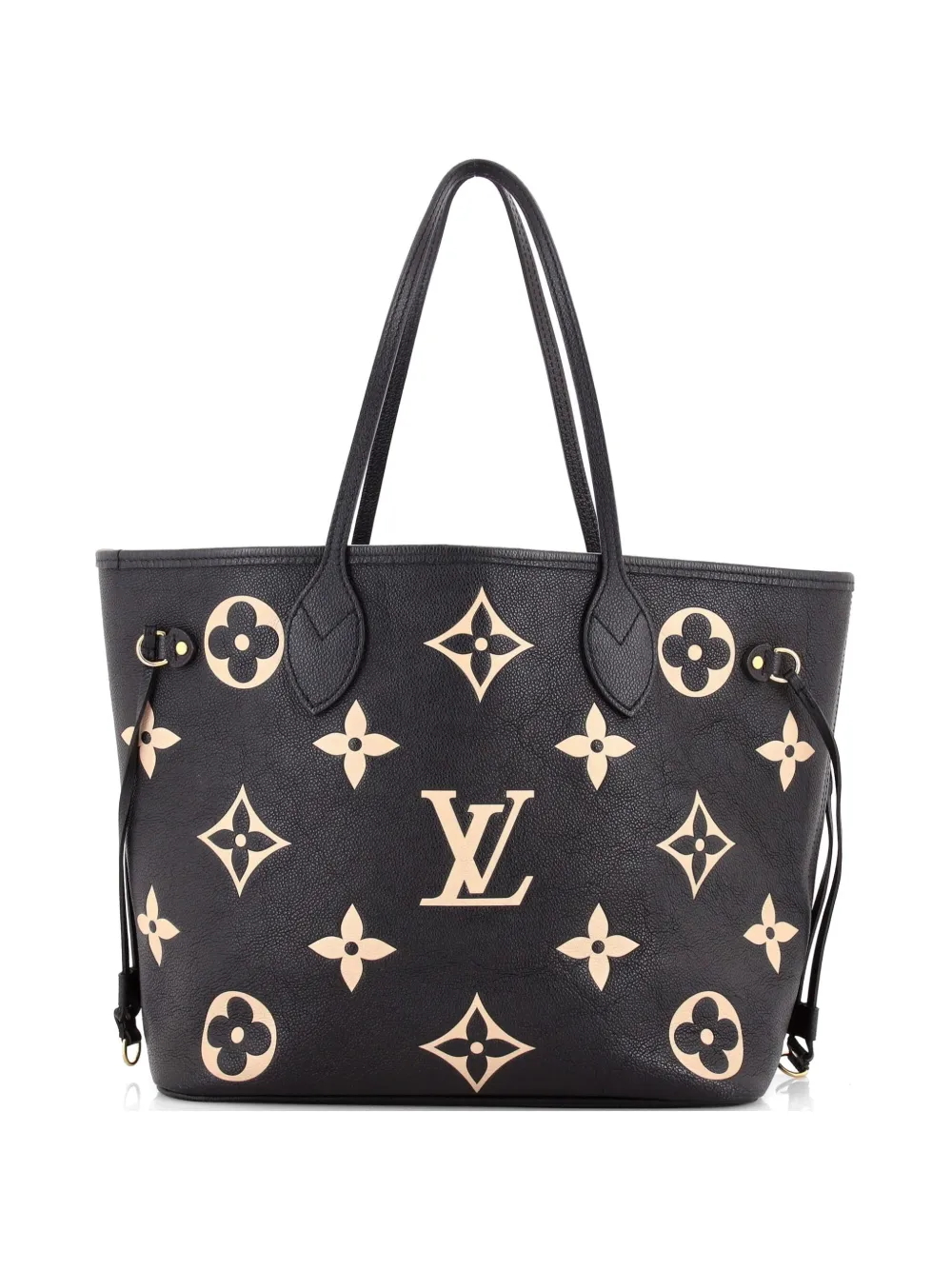 Louis Vuitton Pre-Owned Neverfull NM Bicolor Monogram Empreinte Giant MM tote bag - Nero