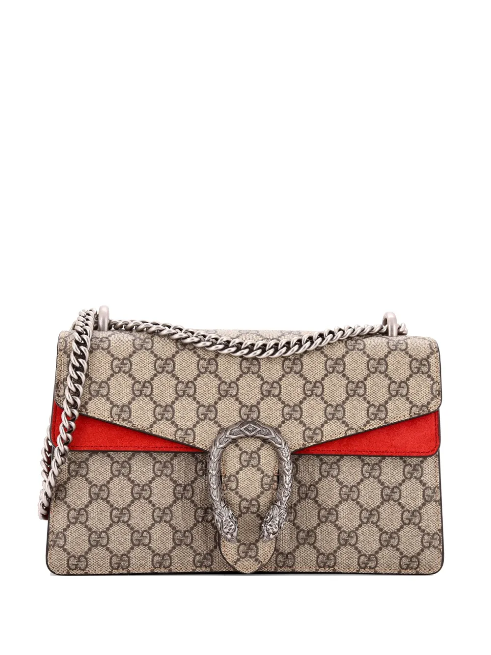 Gucci Pre-Owned Dionysus Bag GG Coated Canvas Small shoulder bag - Marrone