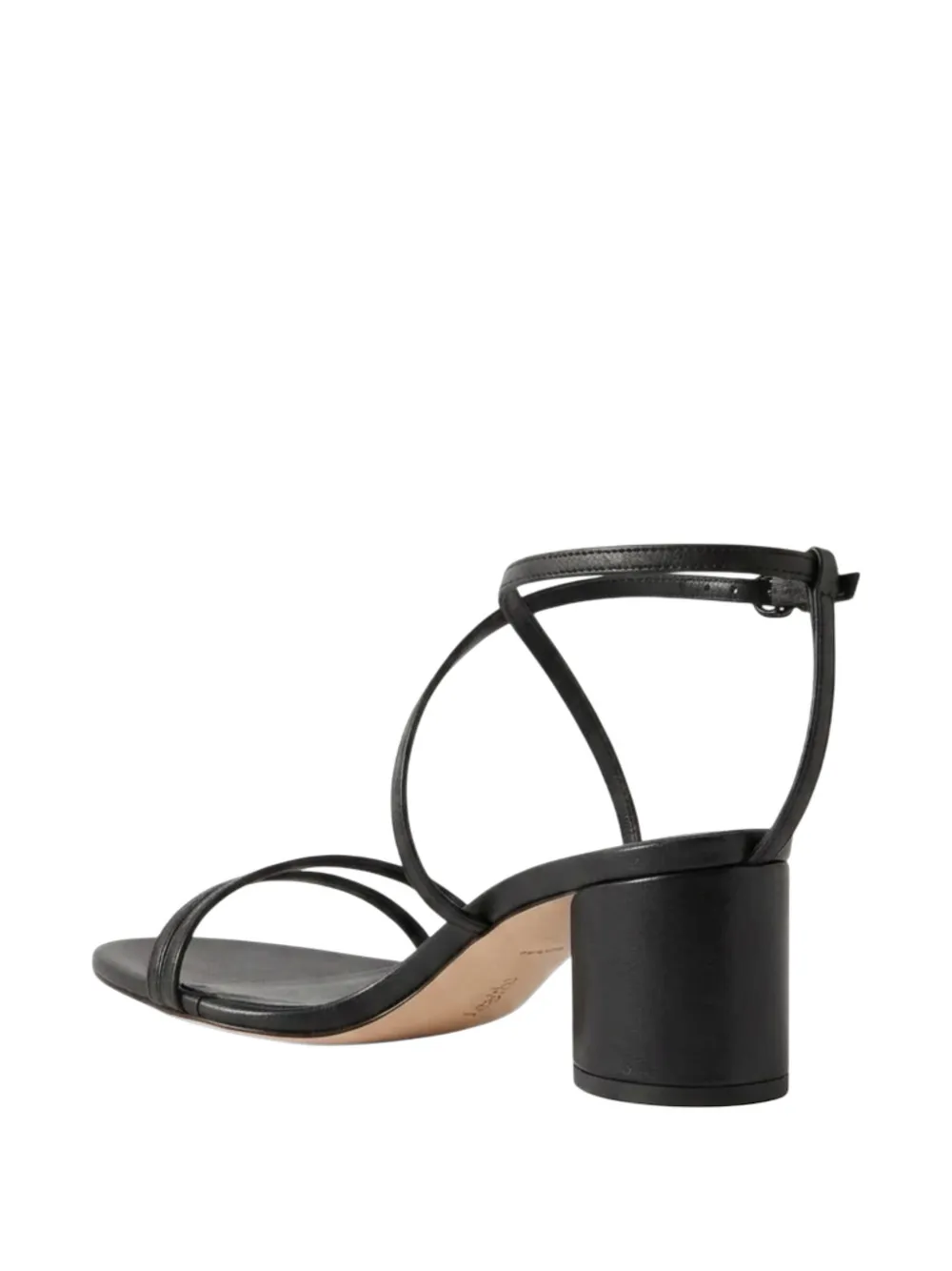 Aeyde Mirella ankle-strap sandals Zwart
