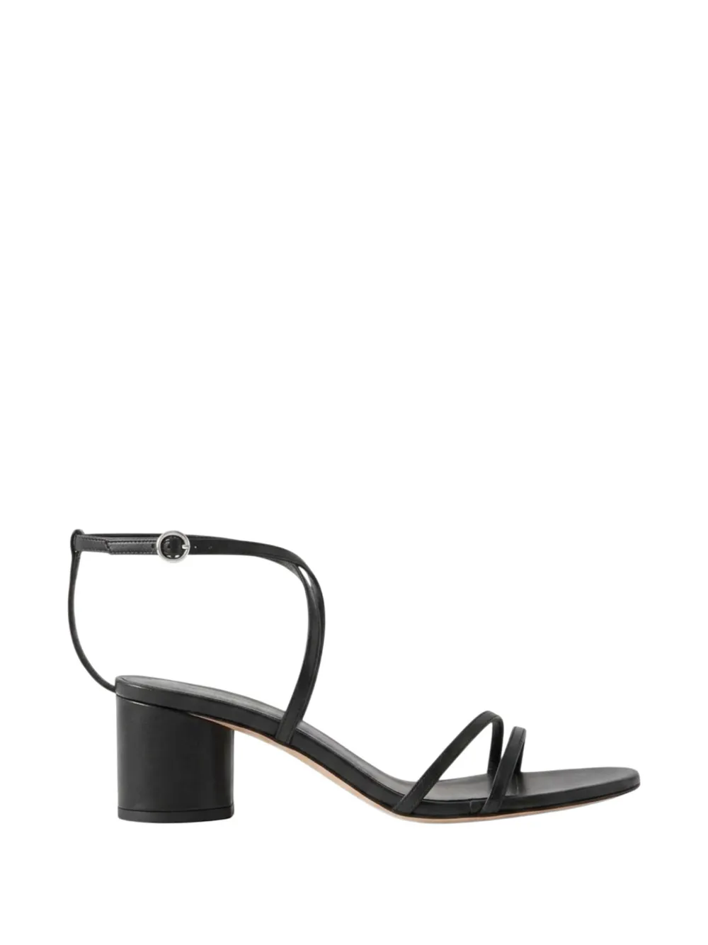 Aeyde Mirella ankle-strap sandals Zwart