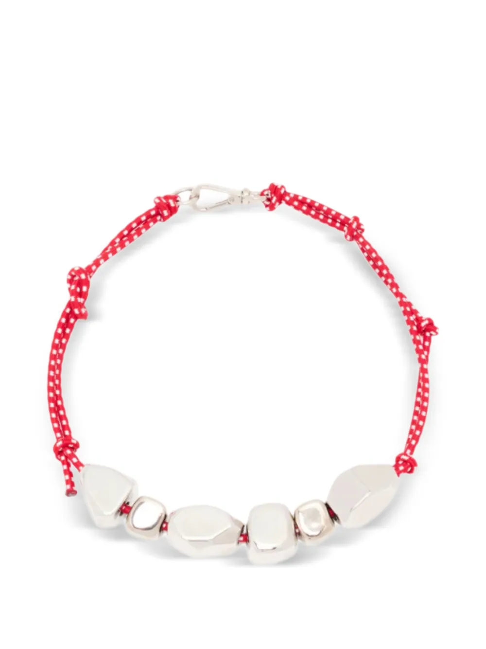 Plan C 매듭 네크리스 | 실버 톤 | Image 1