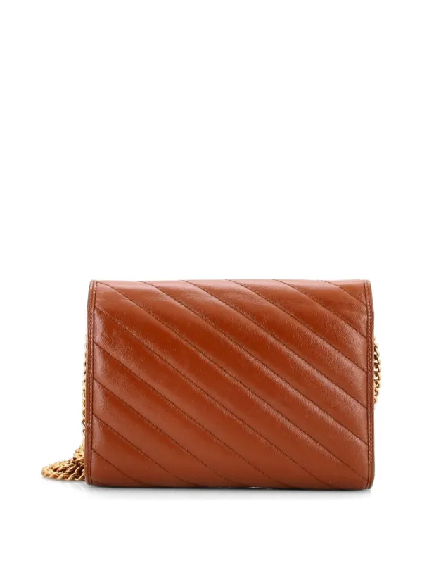 Gucci Pre-Owned GGマーモント チェーンウォレット マテラッセ レザー