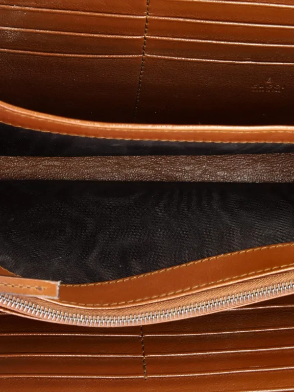 Gucci Pre-Owned GGマーモント チェーンウォレット マテラッセ レザー