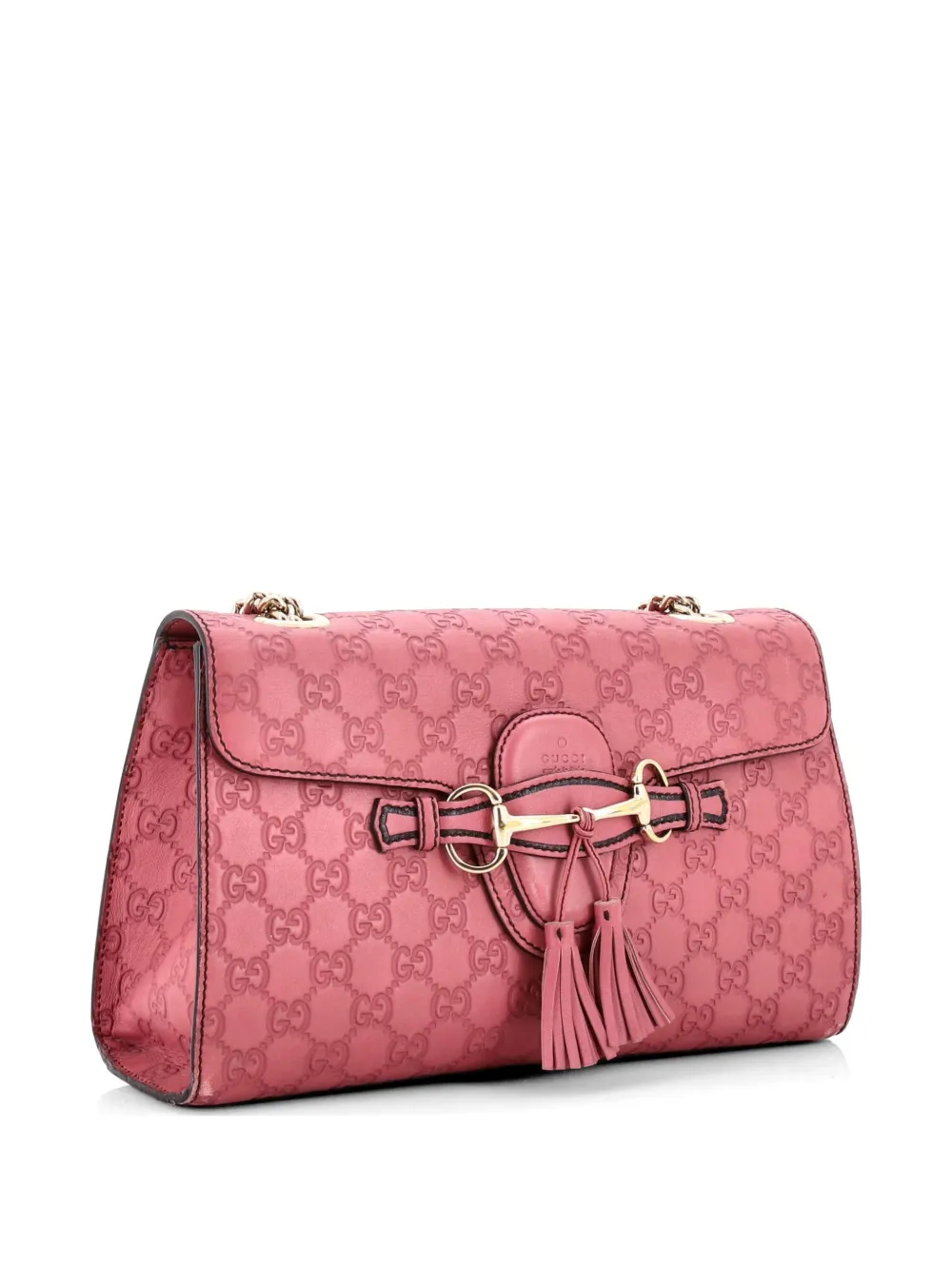 Emily Chain Flap Bag Guccissima Leather Medium shoulder bag