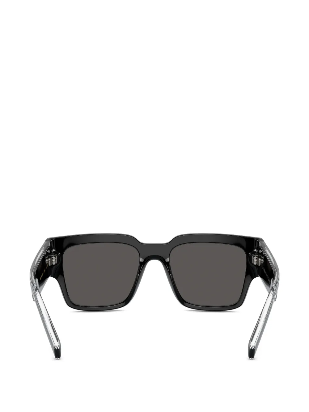 Dolce & Gabbana Eyewear Zonnebril met vierkant montuur Zwart