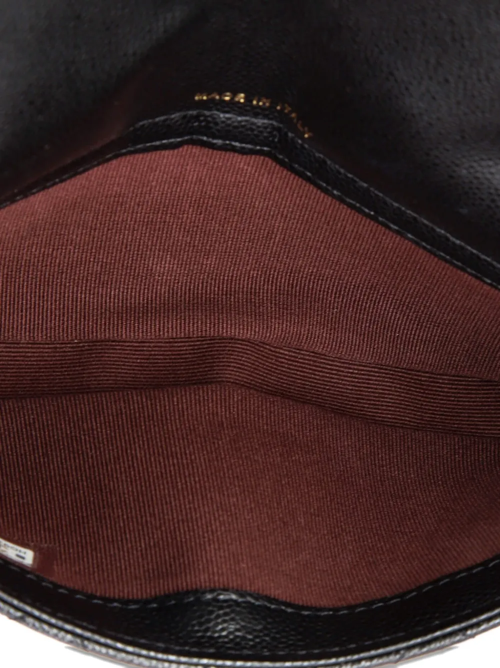 Classic Flap Phone Holder With Chain Quilted Caviar Clutch Bag