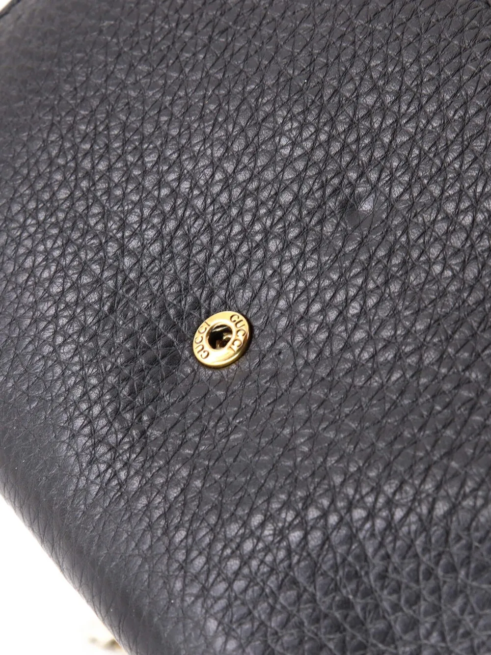 Gg Marmont Chain Wallet Leather Mini Clutch Bag