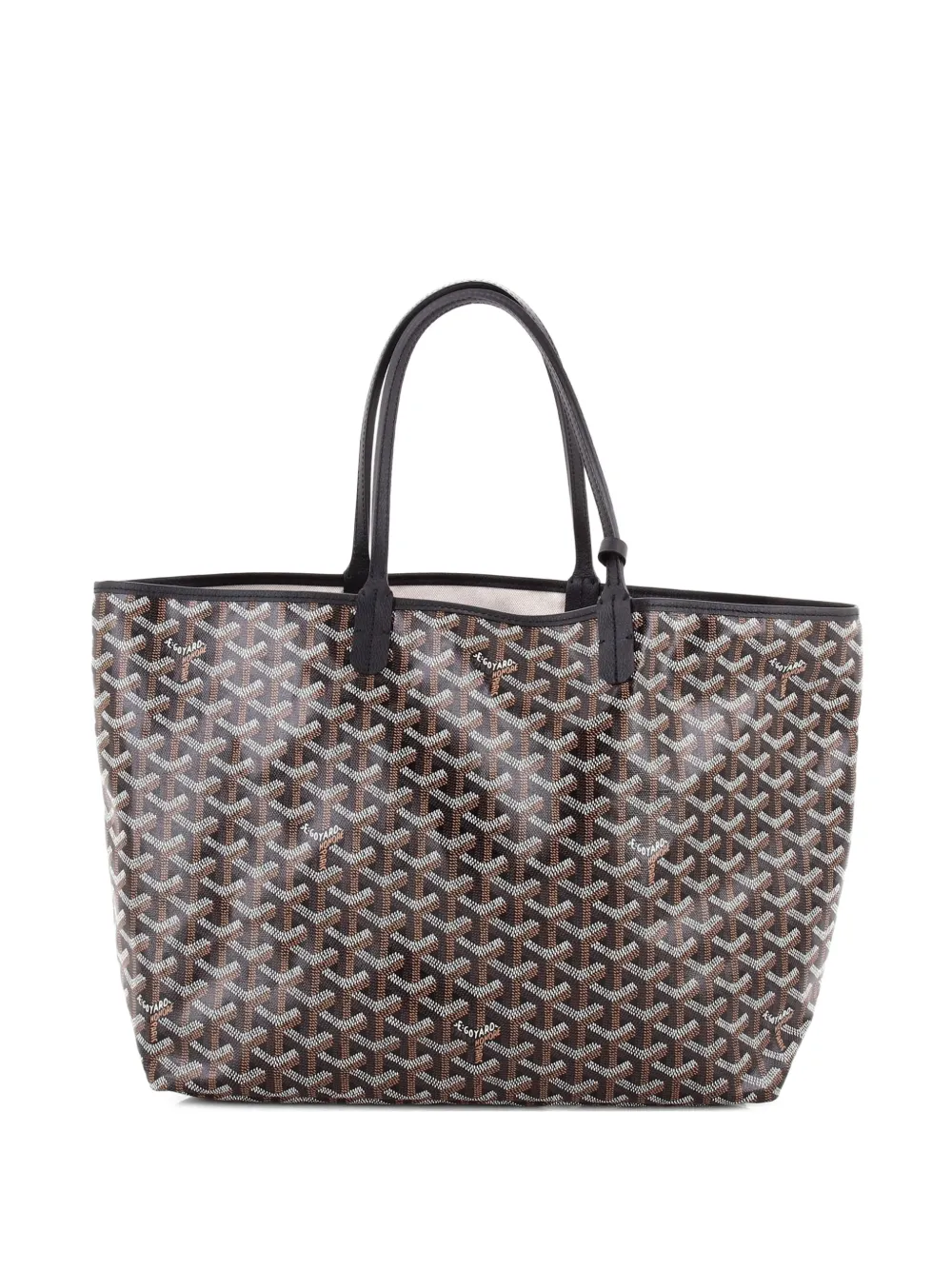 Goyard Pre-Owned Saint Louis Coated Canvas PM tote bag - Nero