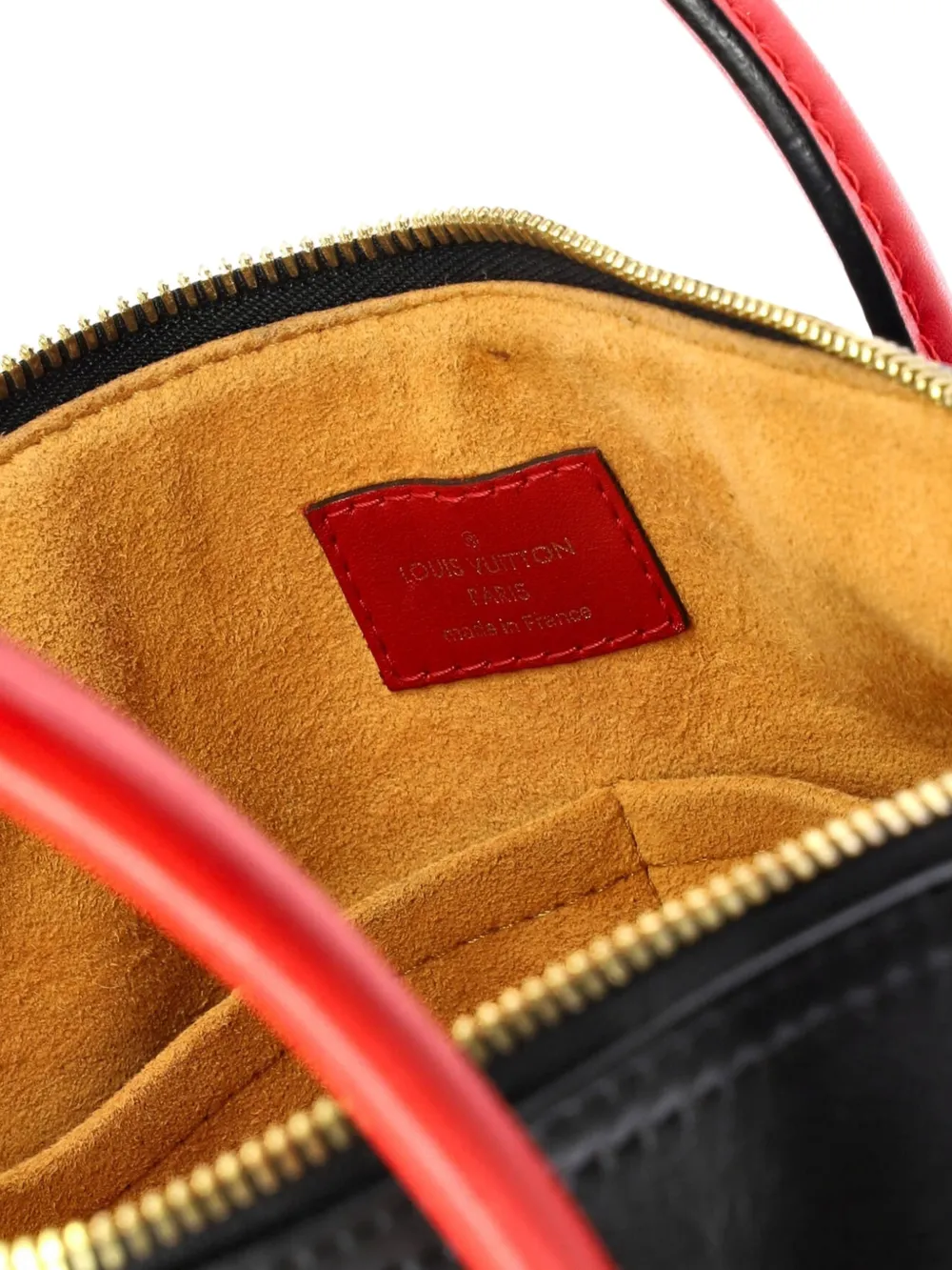 Tuileries Handbag Monogram Canvas With Leather Satchel