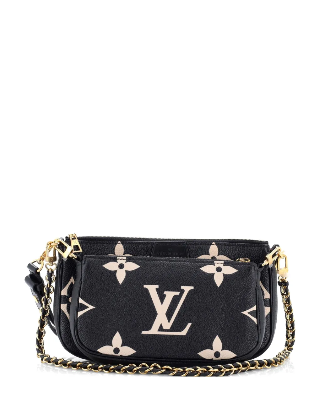 Louis Vuitton Pre-Owned Multi Pochette Accessoires Bicolor Monogram Empreinte Giant crossbody bag - Nero