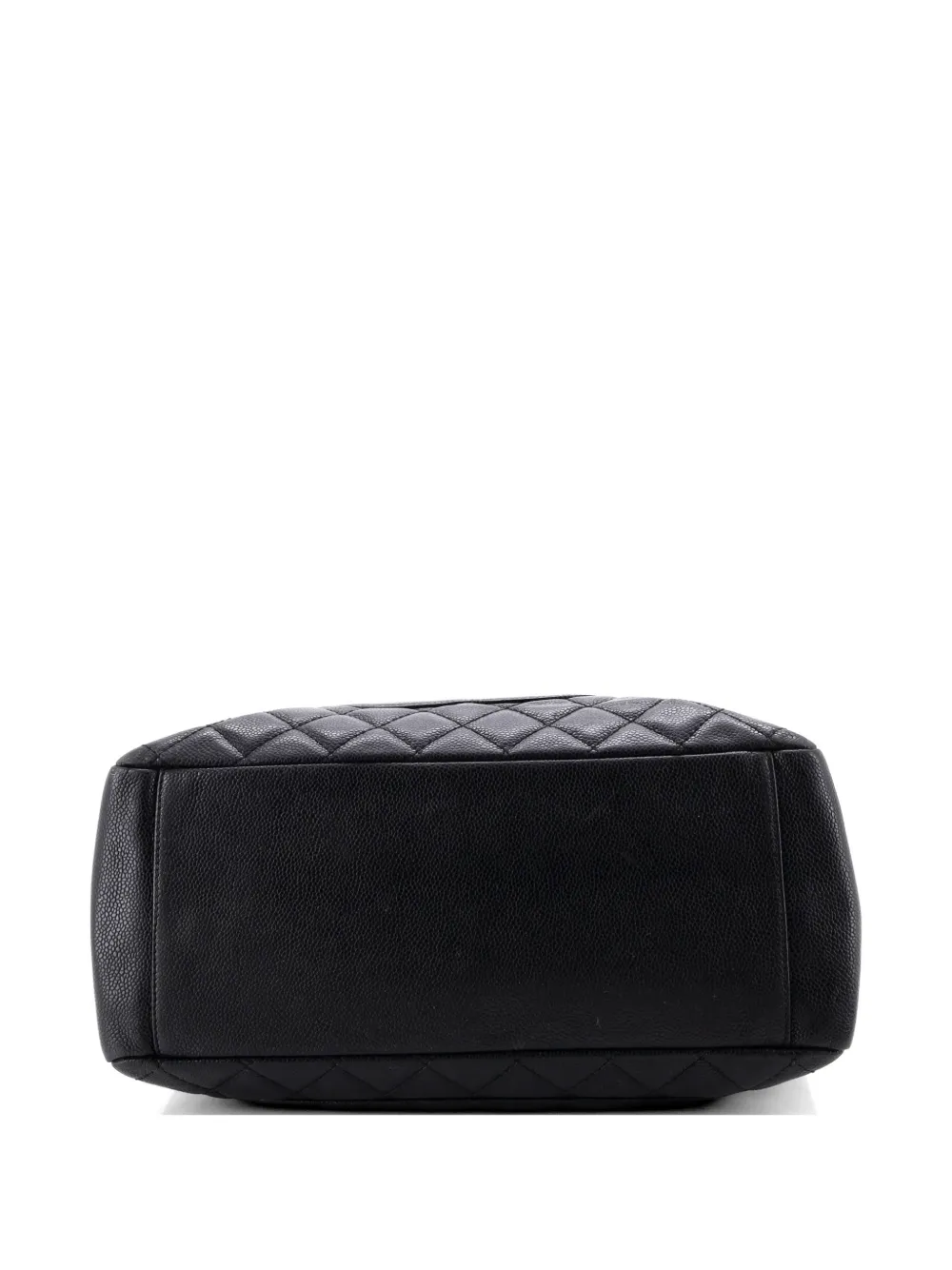 Grand Shopping Quilted Caviar Tote Bag