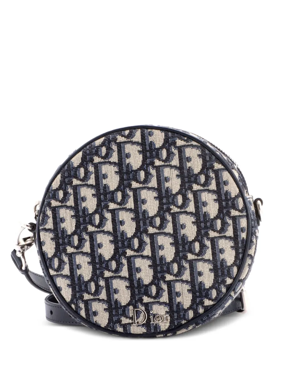 Christian Dior Pre-Owned Baby Ball Oblique Canvas crossbody bag - Blu