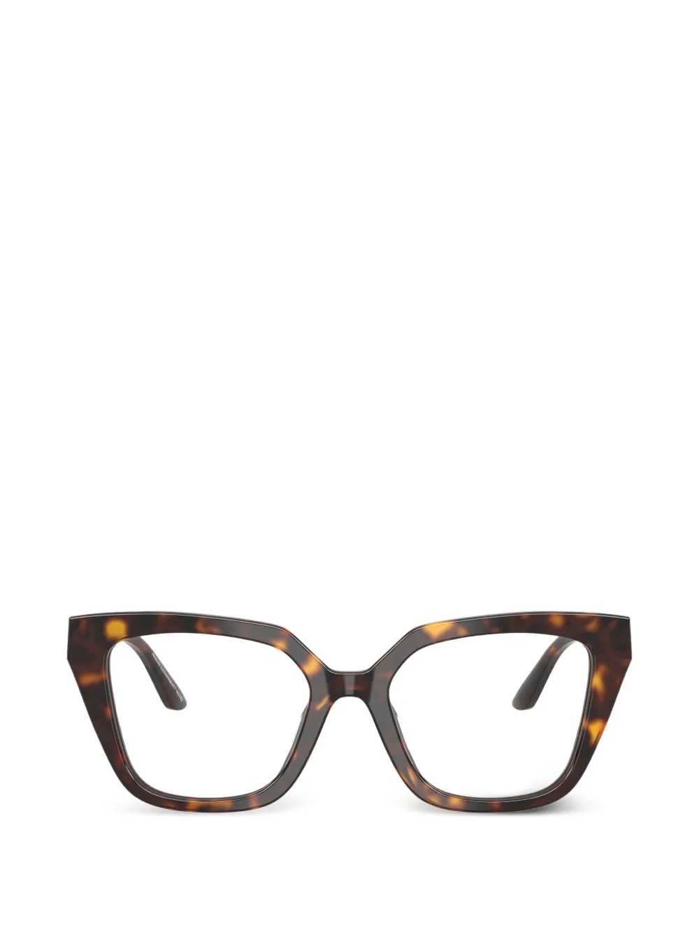 Emporio Armani square-frame glasses - Marrone