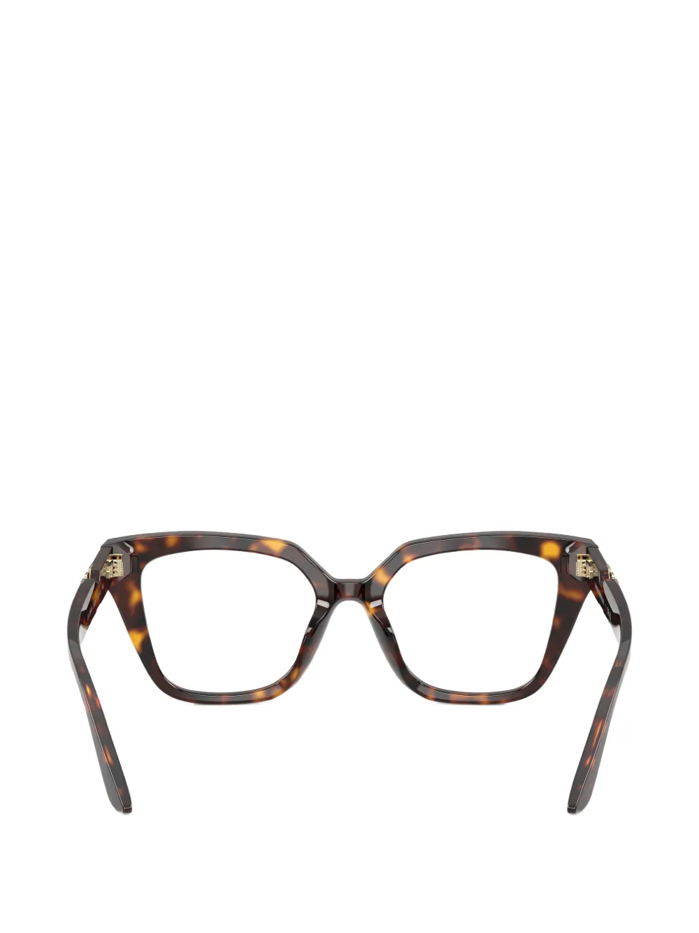 Emporio Armani Bril met vierkant montuur Bruin