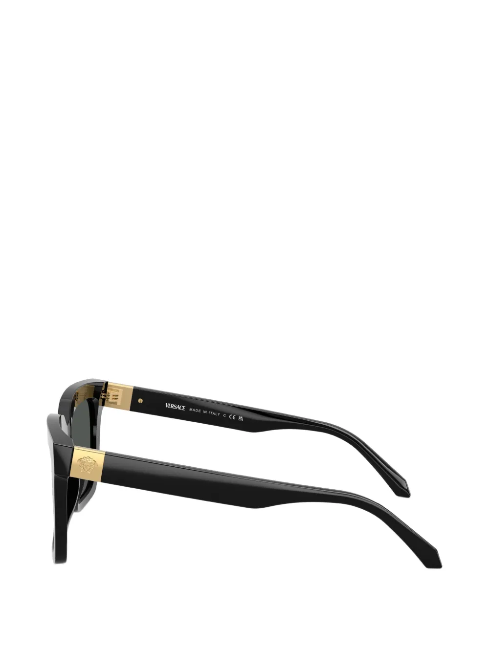 Versace Eyewear Medusa zonnebril met detail Zwart