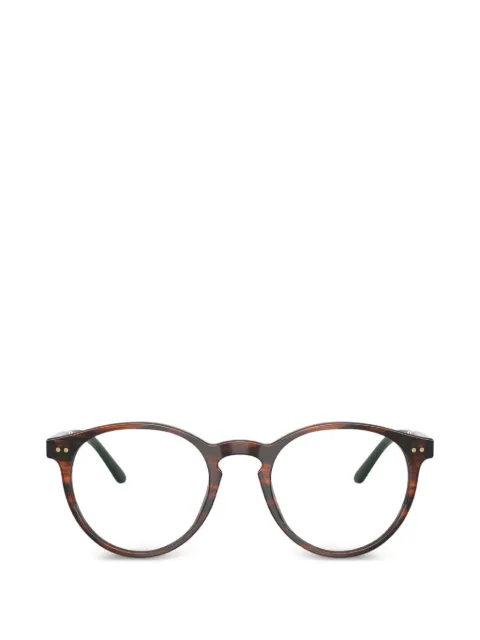 Polo Ralph Lauren round stripe glasses