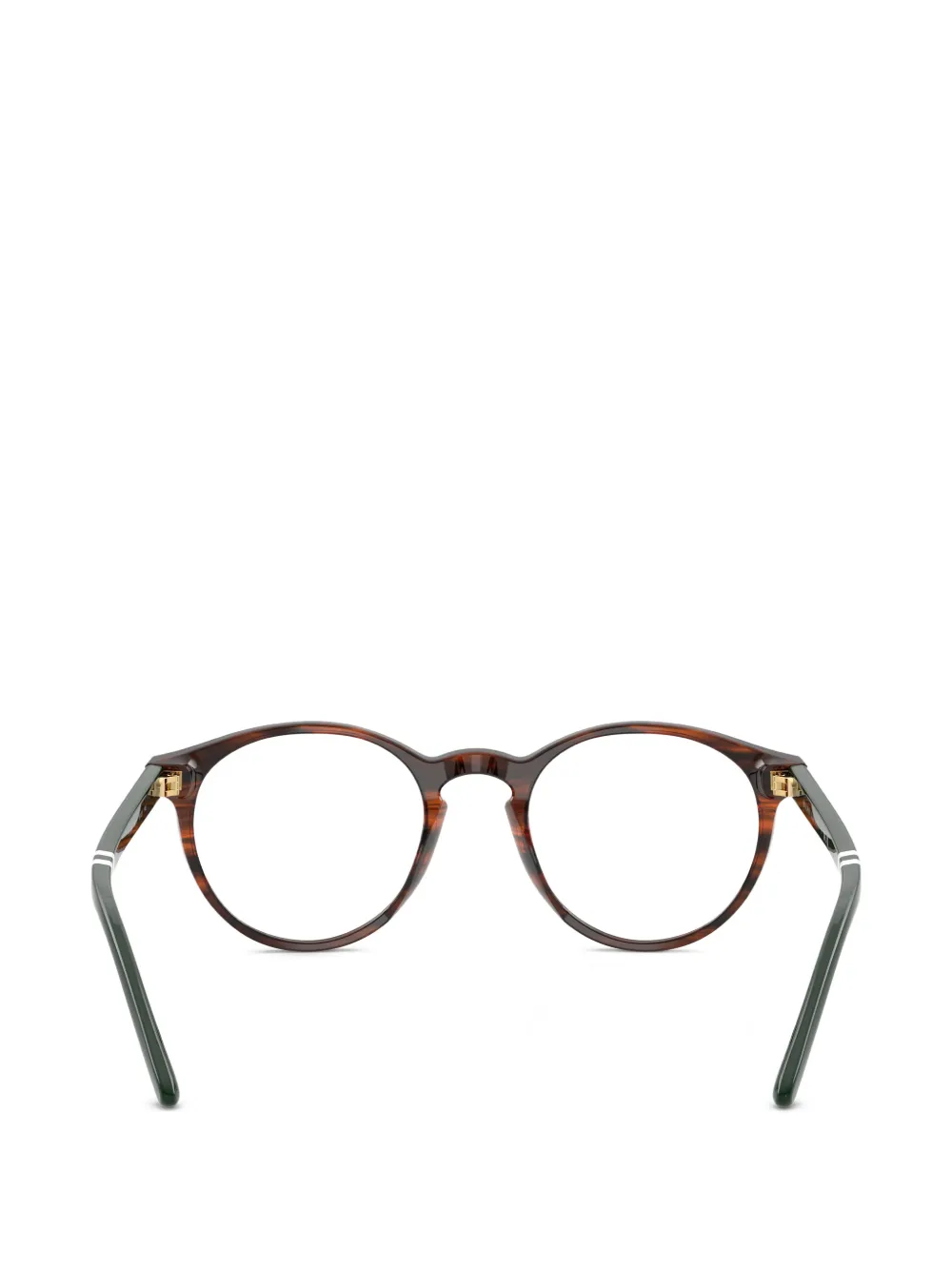 POLO RALPH LAUREN EYEWEAR Bril met rond montuur Bruin