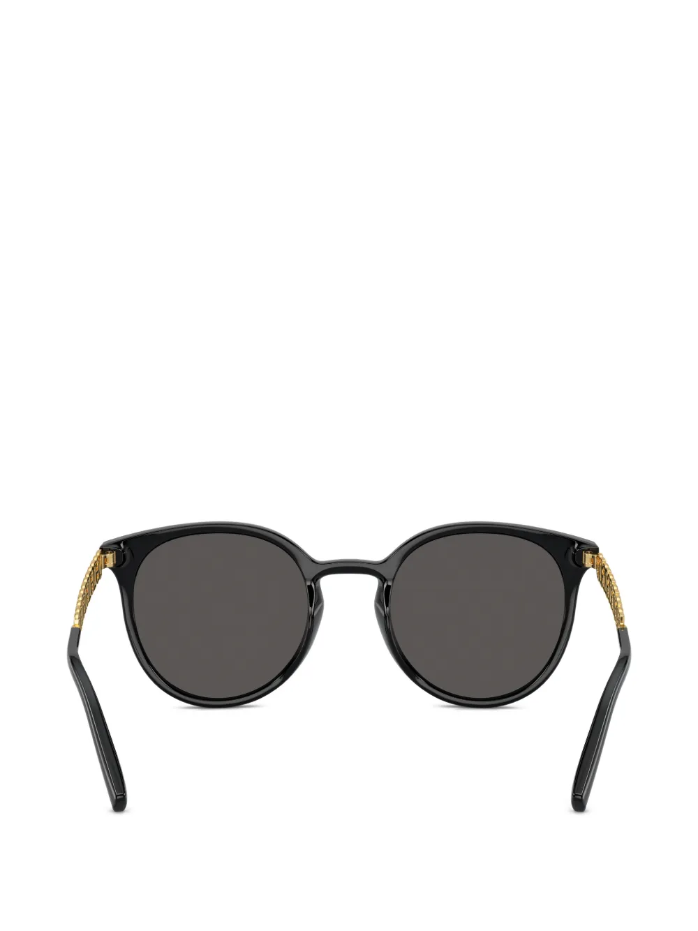 Dolce & Gabbana Eyewear Zonnebril met logopatroon Zwart