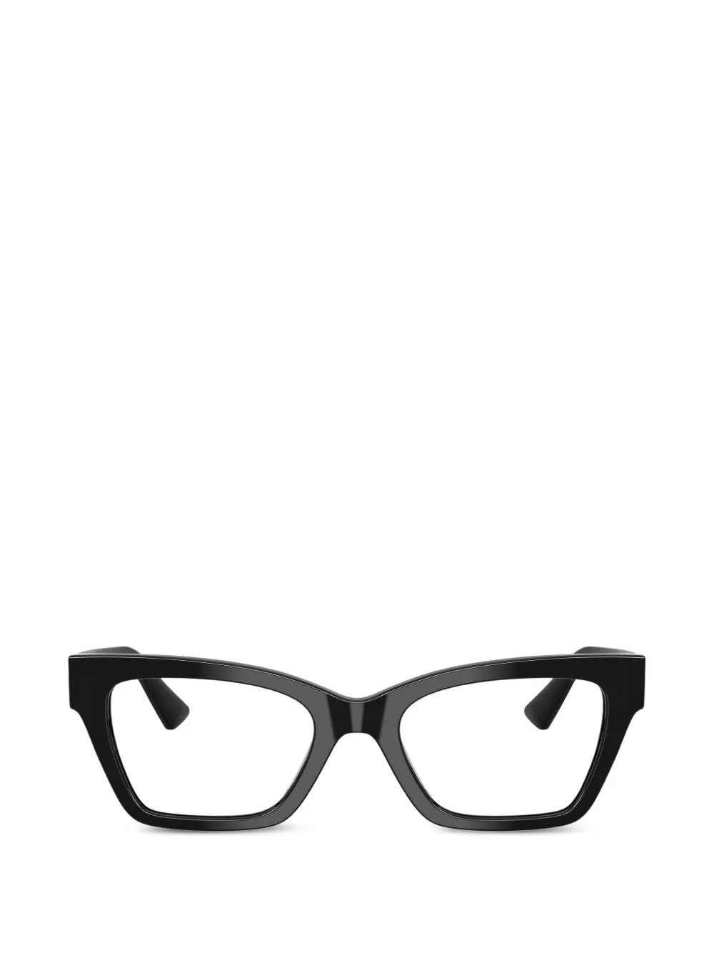 Giorgio Armani geometric-frame glasses - Nero
