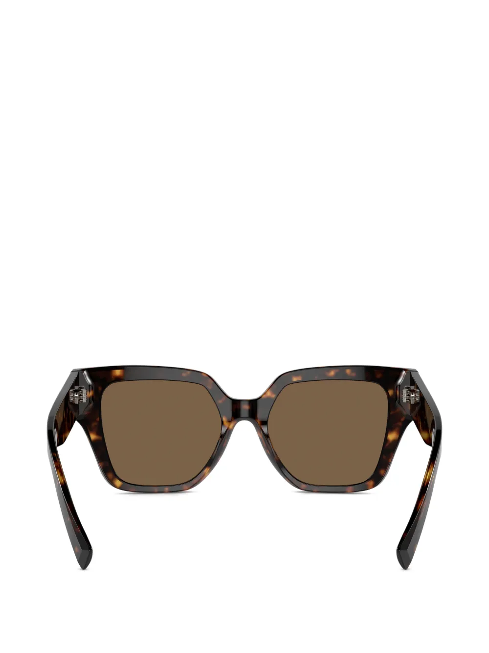 Dolce & Gabbana Eyewear Zonnebril met vierkant montuur Bruin