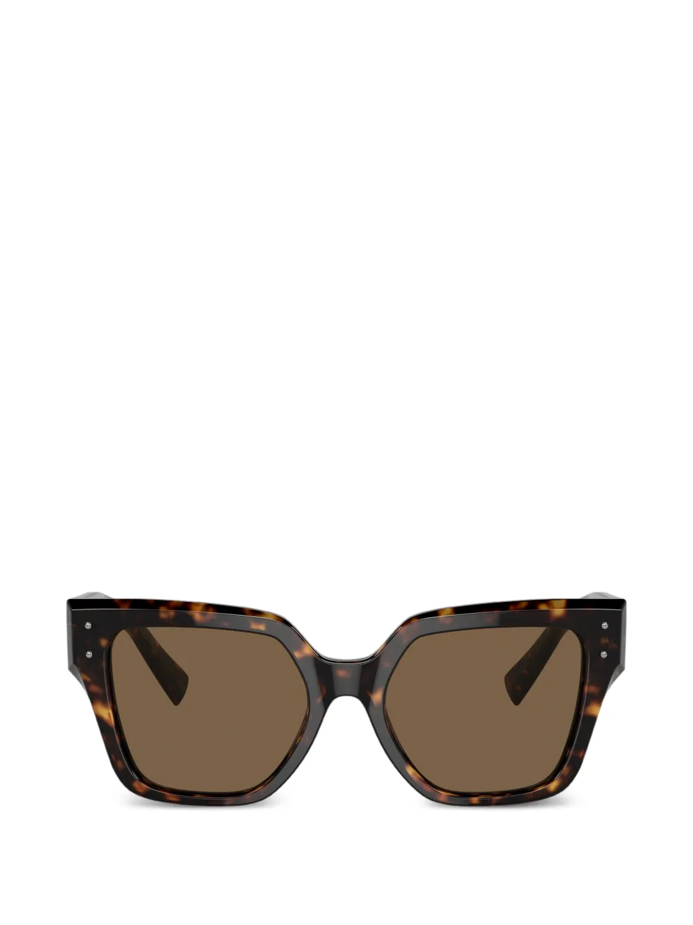 Dolce & Gabbana Eyewear square-frame sunglasses - Marrone
