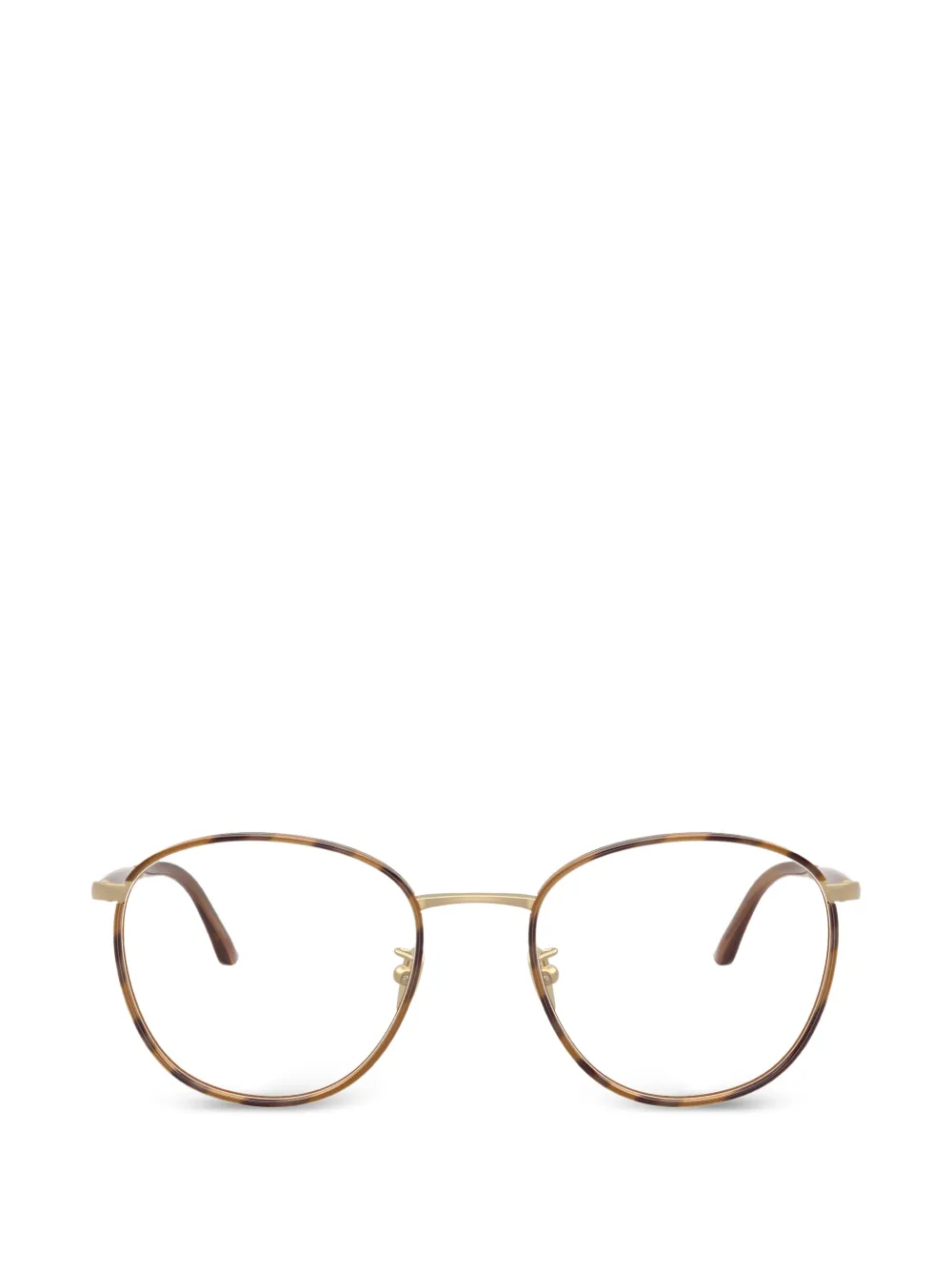 Giorgio Armani round-frame glasses - Oro