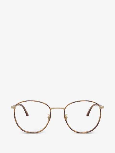 Giorgio Armani round-frame glasses