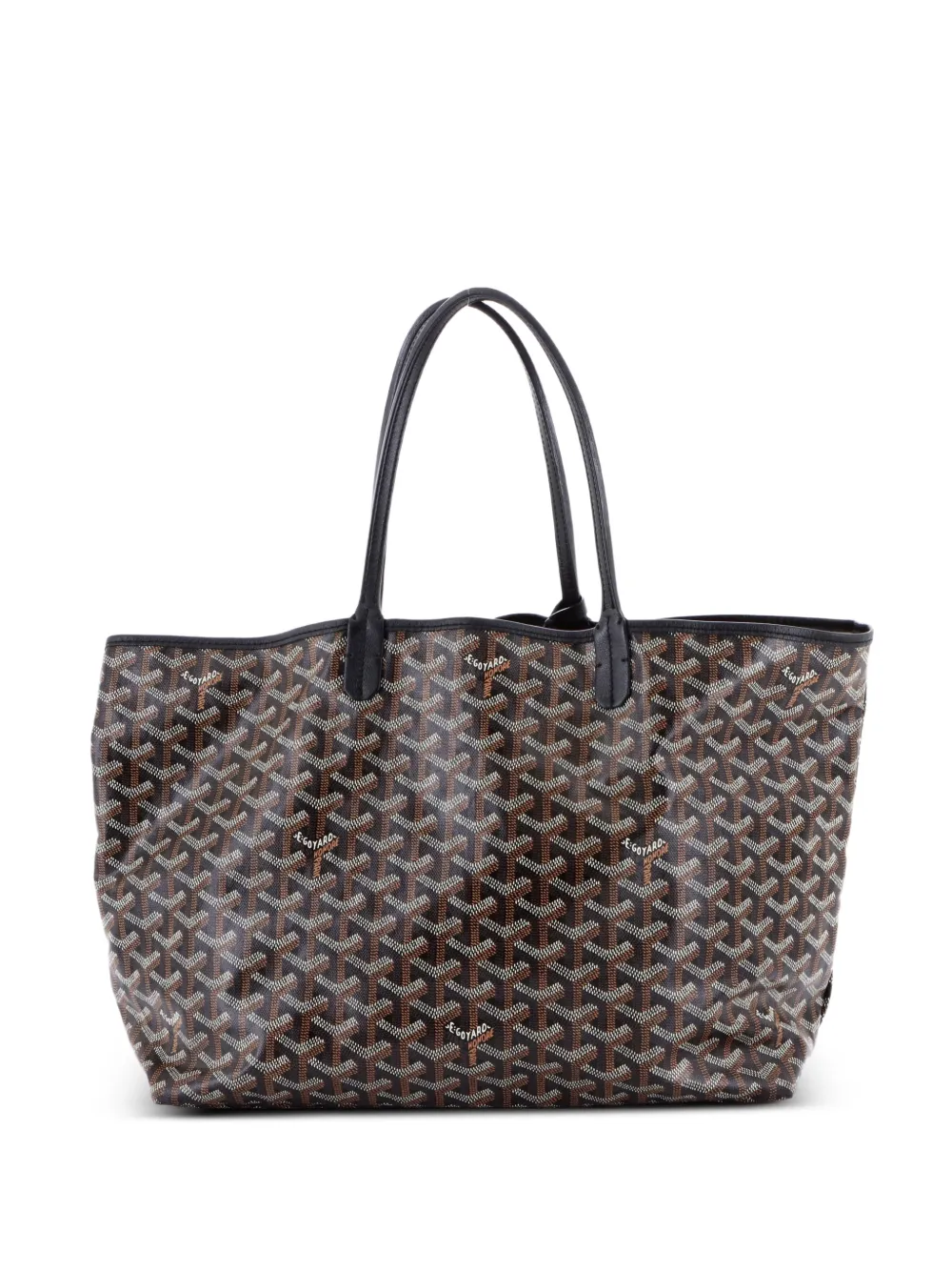 Goyard Pre-Owned Saint Louis Coated Canvas PM tote bag - Nero