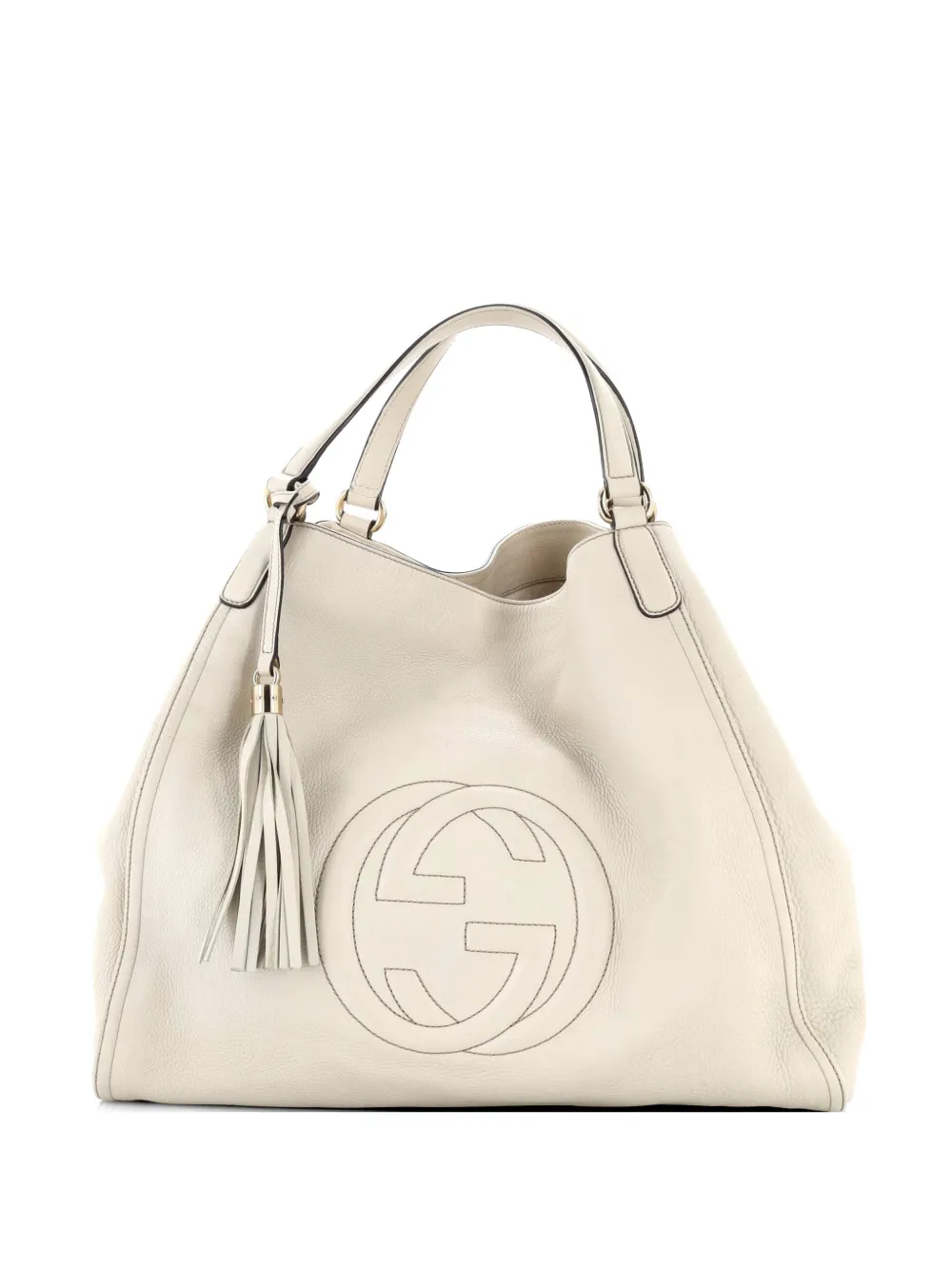 Gucci Pre-Owned Soho Leather Large shoulder bag - Bianco