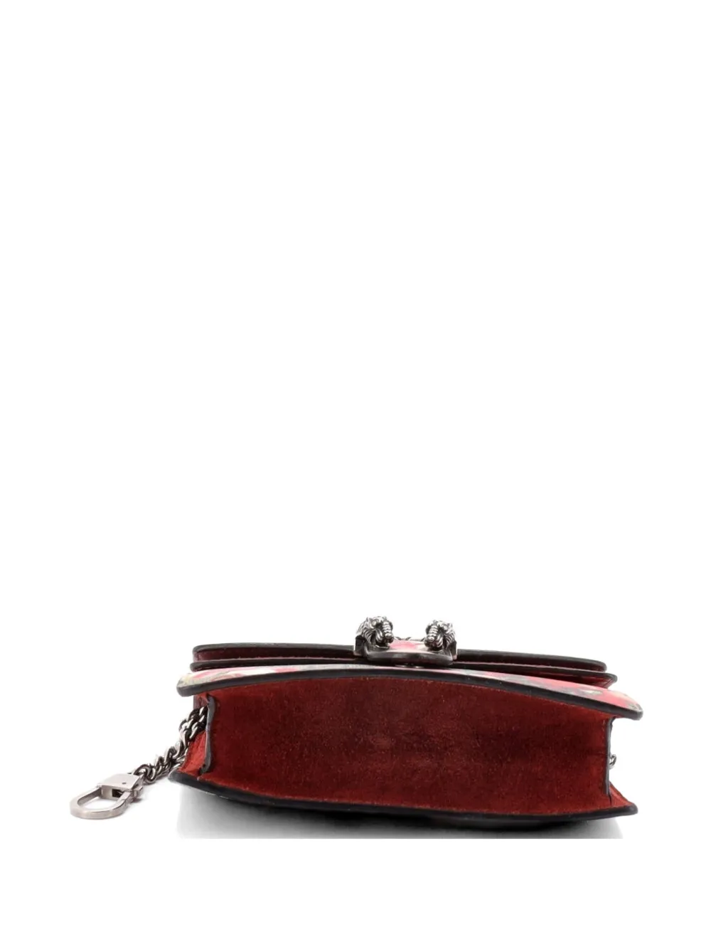 Dionysus Bag Blooms Print Gg Coated Canvas Super Mini Crossbody Bag